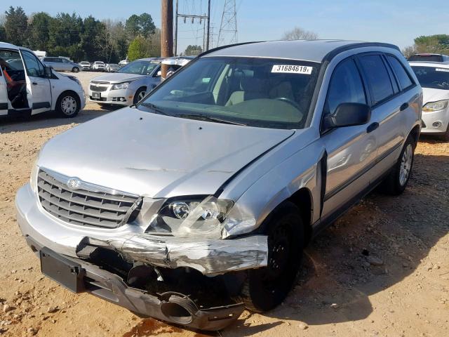 2A4GM48476R653225 - 2006 CHRYSLER PACIFICA SILVER photo 2