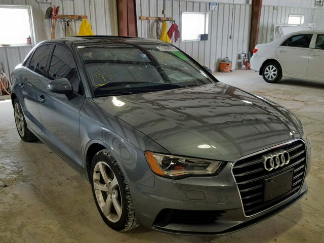 WAUACGFF3F1079227 - 2015 AUDI A3 PREMIUM GRAY photo 1