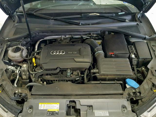 WAUACGFF3F1079227 - 2015 AUDI A3 PREMIUM GRAY photo 7