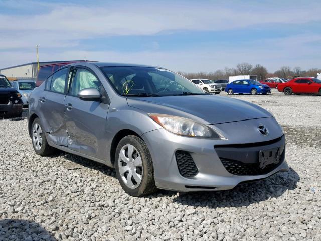 JM1BL1UG0C1518914 - 2012 MAZDA 3 I SILVER photo 1