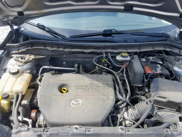 JM1BL1UG0C1518914 - 2012 MAZDA 3 I SILVER photo 7