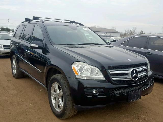 4JGBF71E17A126880 - 2007 MERCEDES-BENZ GL 450 4MA BLACK photo 1