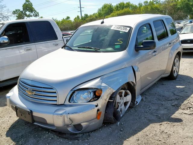 3GNDA13DX8S535514 - 2008 CHEVROLET HHR LS Արծաթագույն լուսանկար 2