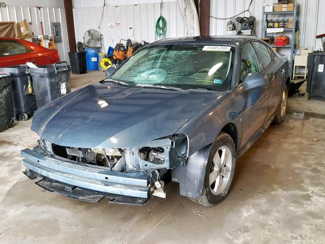 2G2WP552661140570 - 2006 PONTIAC GRAND PRIX BLUE photo 2