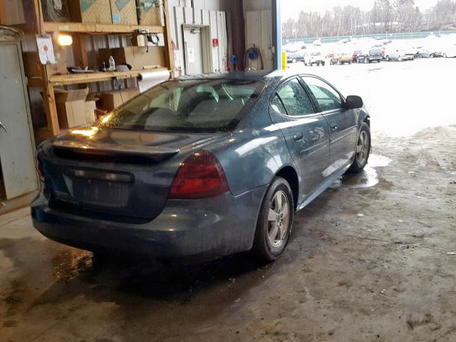 2G2WP552661140570 - 2006 PONTIAC GRAND PRIX BLUE photo 4