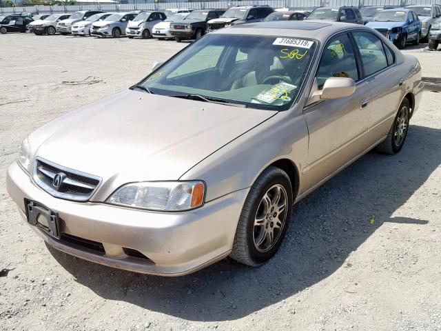 19UUA5670YA014181 - 2000 ACURA 3.2TL BEIGE photo 2