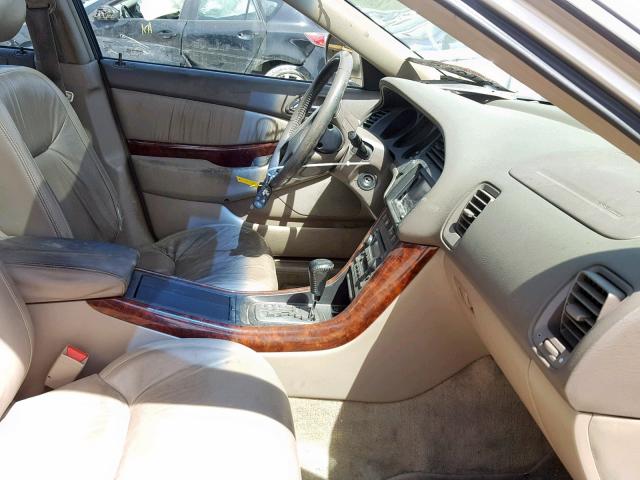 19UUA5670YA014181 - 2000 ACURA 3.2TL BEIGE photo 5