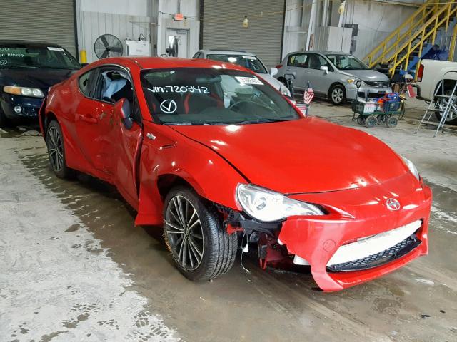 JF1ZNAA15D1720342 - 2013 TOYOTA SCION FR-S RED photo 1