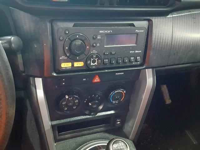 JF1ZNAA15D1720342 - 2013 TOYOTA SCION FR-S RED photo 9