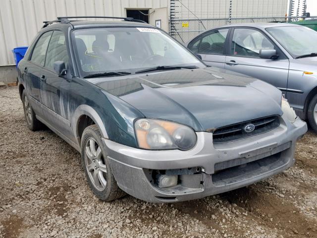 JF1GG68545G811270 - 2005 SUBARU IMPREZA OU GREEN photo 1