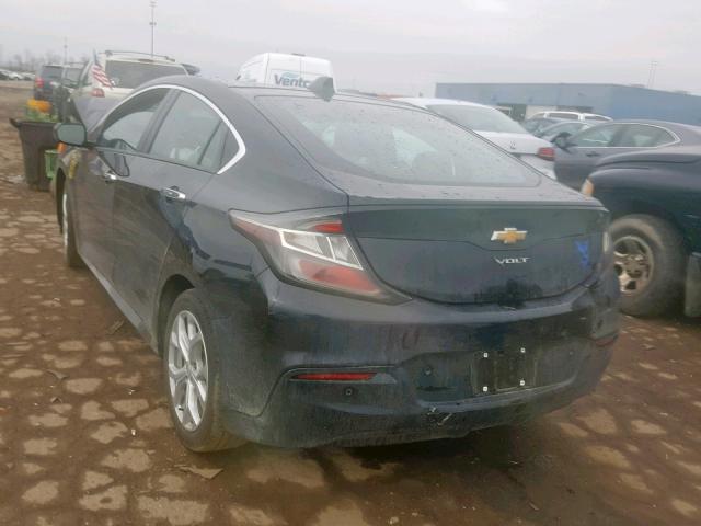 1G1RB6S50JU100907 - 2018 CHEVROLET VOLT PREMI BLACK photo 3