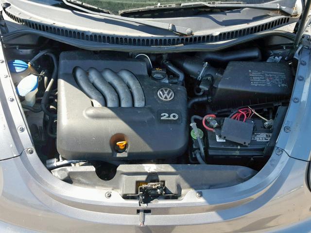 3VWCM31Y25M354692 - 2005 VOLKSWAGEN NEW BEETLE გრაფიტი ფოტო 7
