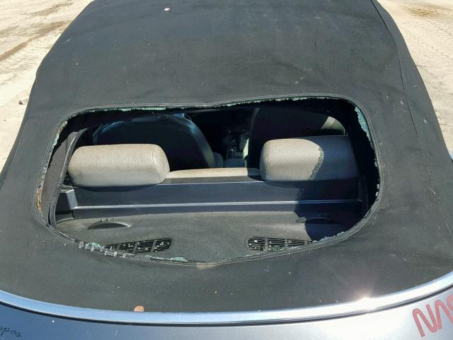 3VWCM31Y25M354692 - 2005 VOLKSWAGEN NEW BEETLE გრაფიტი ფოტო 9