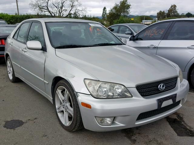 JTHBD192520045539 - 2002 LEXUS IS 300 SILVER photo 1