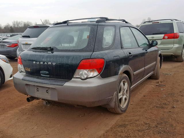 JF1GG68594H801228 - 2004 SUBARU IMPREZA OU GREEN photo 4