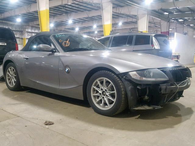 4USBT33505LS58110 - 2005 BMW Z4 2.5 GRAY photo 1