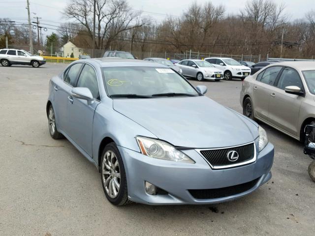 JTHCK262185018418 - 2008 LEXUS IS 250 BLUE photo 1