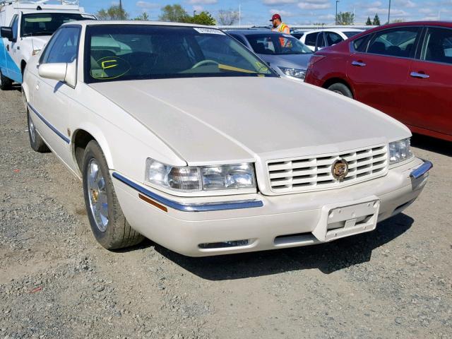 1G6ET1295VU608372 - 1997 CADILLAC ELDORADO T WHITE photo 1