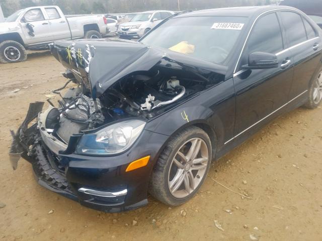 WDDGF4HB0EG230197 - 2014 MERCEDES-BENZ C 250  photo 2