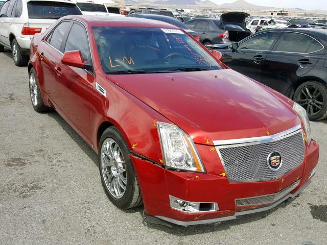 1G6DV57V690111704 - 2009 CADILLAC CTS HI FEA RED photo 1