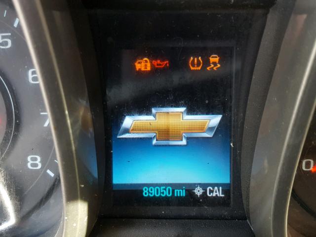 1G11C5SL2FF183013 - 2015 CHEVROLET MALIBU 1LT GRAY photo 8