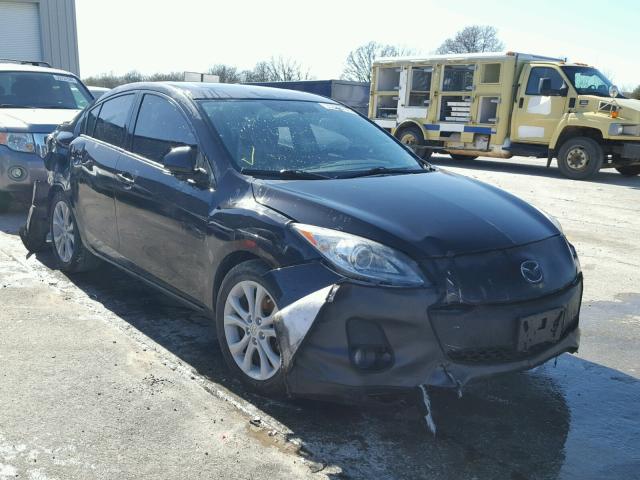 JM1BL1W59C1501220 - 2012 MAZDA 3 S BLACK photo 1