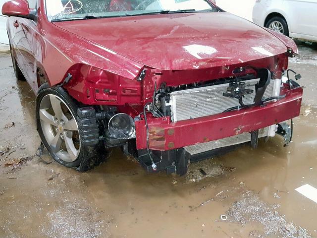 1G1ZJ57B29F234619 - 2009 CHEVROLET MALIBU 2LT MAROON photo 10