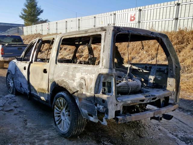 5LMJJ3JT7FEJ15159 - 2015 LINCOLN NAVIGATOR 烧焦的 照片 3