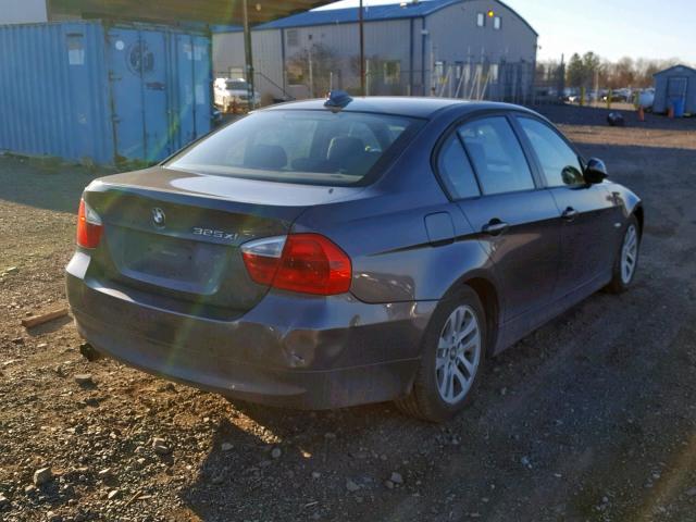 WBAVD13536KT78962 - 2006 BMW 325 XI GRAY photo 4