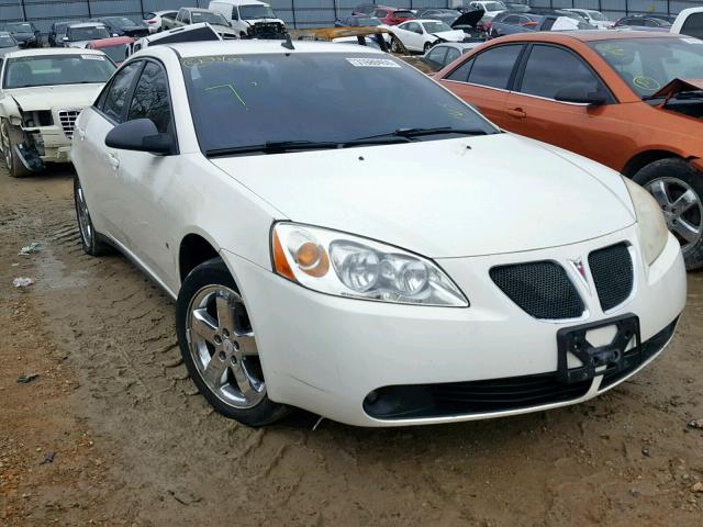 1G2ZH57NX84239983 - 2008 PONTIAC G6 GT WHITE photo 1