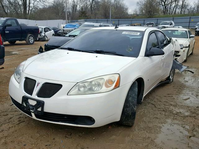 1G2ZH57NX84239983 - 2008 PONTIAC G6 GT WHITE photo 2