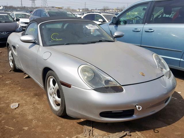 WP0CA298XYU627212 - 2000 PORSCHE BOXSTER SILVER photo 1