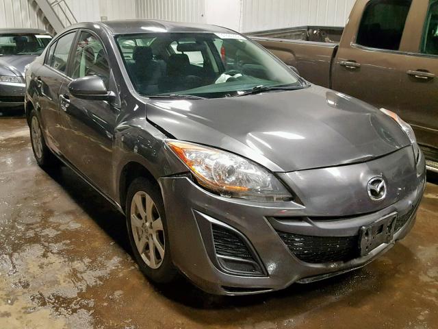 JM1BL1VF3B1385991 - 2011 MAZDA 3 I GRAY photo 1