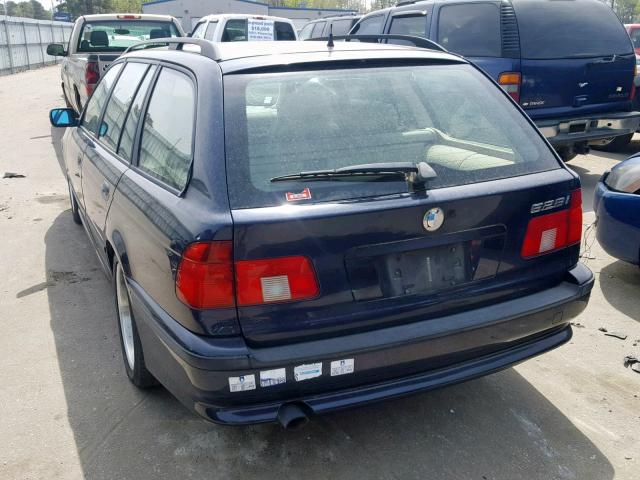 WBADP6347YBV65454 - 2000 BMW 528 IT AUT BLUE photo 3