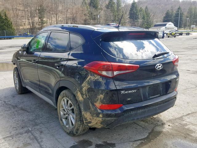 KM8J3CA4XHU416782 - 2017 HYUNDAI TUCSON LIM BLACK photo 3