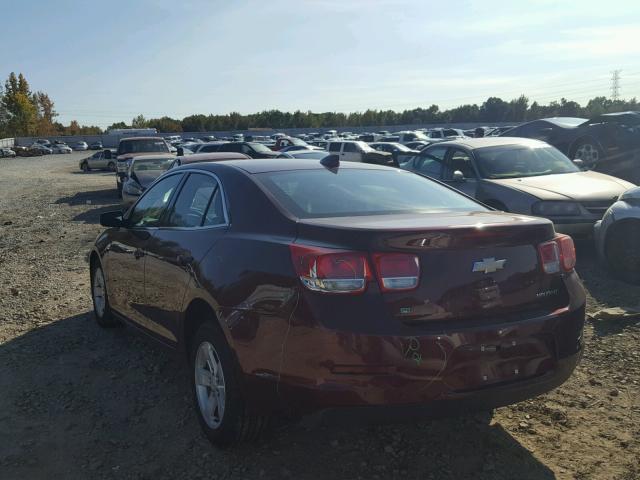 1G11C5SL6FF142058 - 2015 CHEVROLET MALIBU 1LT 勃艮第红 照片 3