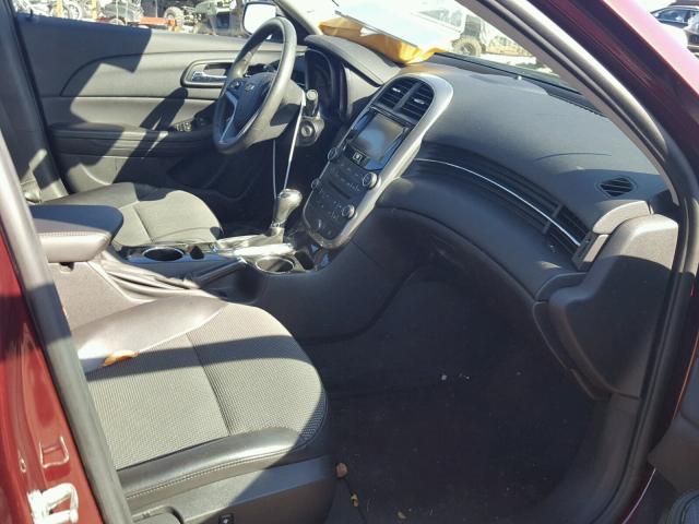 1G11C5SL6FF142058 - 2015 CHEVROLET MALIBU 1LT 勃艮第红 照片 5
