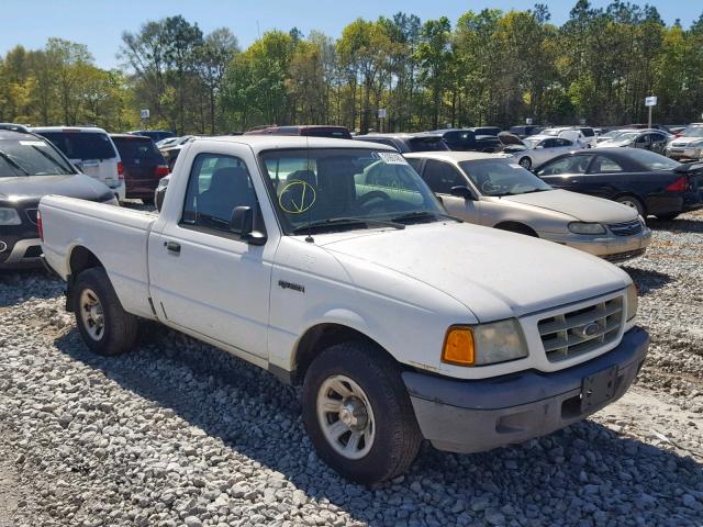 1FTYR10D33PB44719 - 2003 FORD RANGER WHITE photo 1