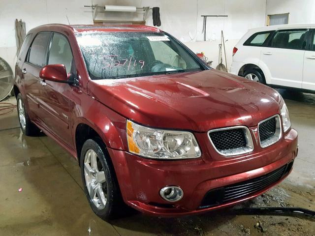 2CKDL637396237874 - 2009 PONTIAC TORRENT GX BURGUNDY photo 1