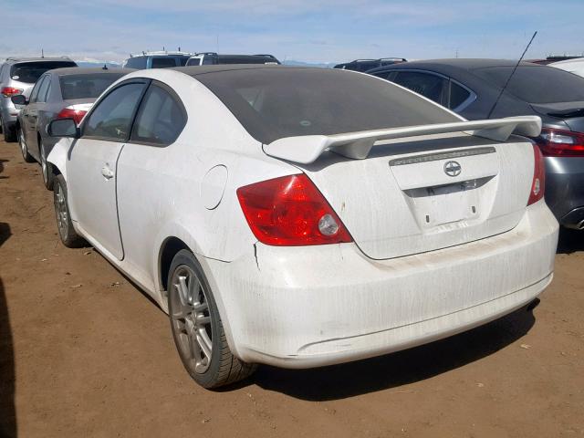 JTKDE167860094188 - 2006 TOYOTA SCION TC თეთრი ფოტო 3