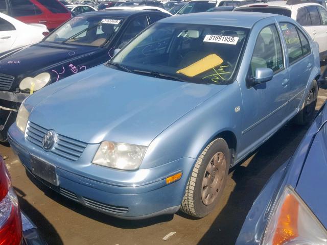 3VWRA69M55M023787 - 2005 VOLKSWAGEN JETTA GL BLUE photo 2