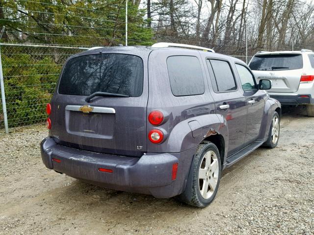 3GNDA33P27S525063 - 2007 CHEVROLET HHR LT PURPLE photo 4