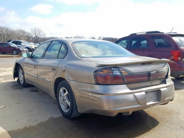 1G2HX52K034185484 - 2003 PONTIAC BONNEVILLE TAN photo 3