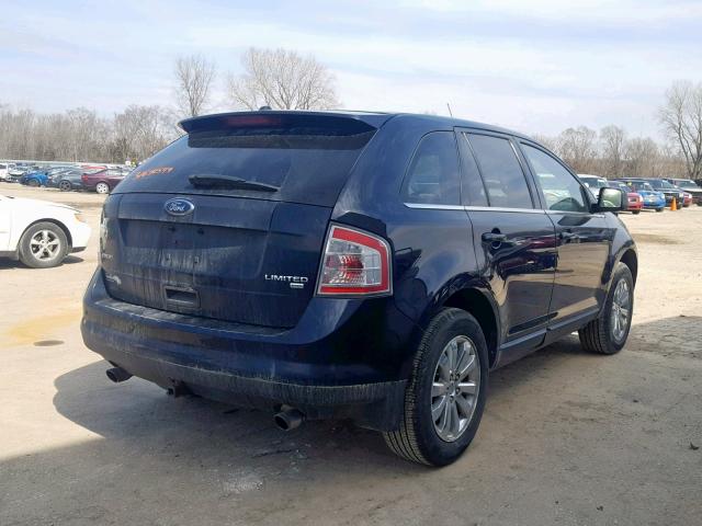 2FMDK49CX8BA93762 - 2008 FORD EDGE LIMIT BLACK photo 4