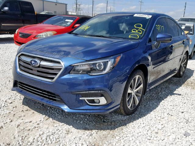 4S3BNEN61K3010137 - 2019 SUBARU LEGACY 3.6 BLUE photo 2