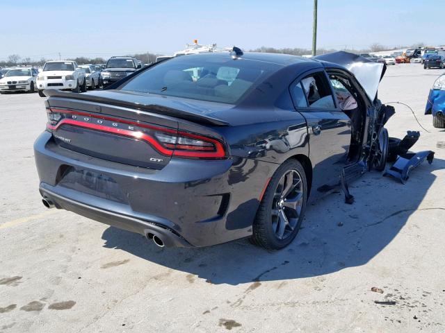 2C3CDXHG3KH512544 - 2019 DODGE CHARGER GT CHARCOAL photo 4