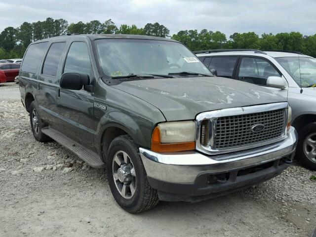 1FMNU42S3YED64147 - 2000 FORD EXCURSION GREEN photo 1