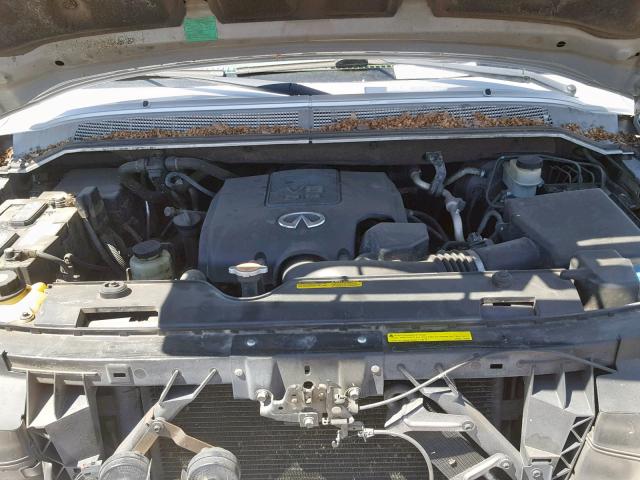 5N3AA08A97N805798 - 2007 INFINITI QX56 SILVER photo 7