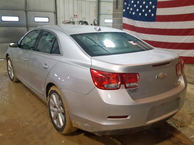 1G11E5SA9DF156591 - 2013 CHEVROLET MALIBU 2LT SILVER photo 3