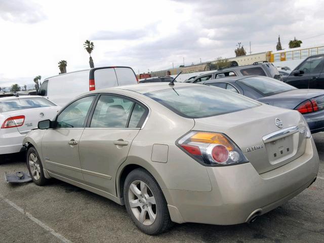 1N4CL21E59C164968 - 2009 NISSAN ALTIMA HYB TAN photo 3